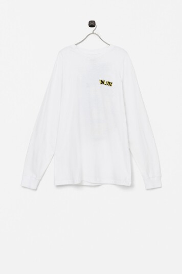 Vans T skjorten Seismic Activity LS Hvit