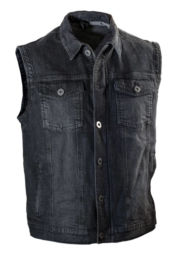 Bullfighter Denim Vest Svart M