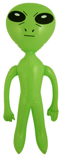 Henbrandt Oppblåsbar Alien