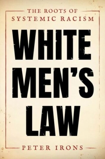 White Men'S Law Av Peter (Emeritus Professor Of Political Scie Irons