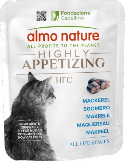Almo Nature Hfc Våtfôr Highly Appetizing Makrell 24 X 50 G