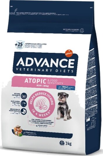 Affinity Advance Veterinary Diets Tørrfôr Veterinary Diets Atopic Mini Sparepakke 2 X 3 kg