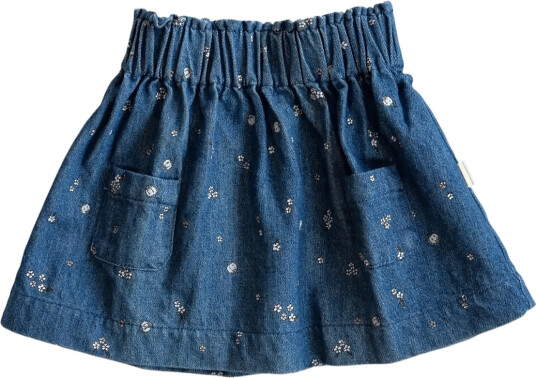 LouieLouie Claire Skirt Denim Blue 80 LouieLouie Claire Skirt Denim Blue 80