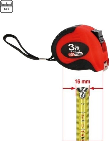 Målebånd KS TOOLS 300.0113 Målebånd KS TOOLS 300.0113