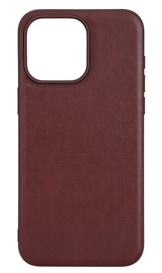 Buffalo PU MagSeries Brun Deksel til iPhone 15 Pro Max med MagSafe
