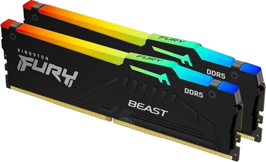Kingston FURY Beast 16GB DDR5 5600 MHz RAM med RGB