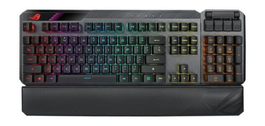 ASUS ROG Claymore II - Tastatur - Tysk - Svart