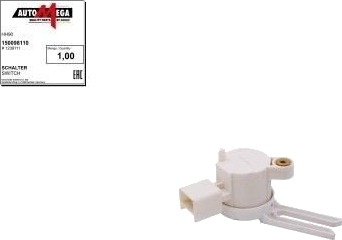 Pedalvandring sensor, bremsepedal AUTOMEGA 150098110