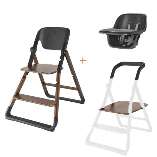 Ergobaby Evolve 3 I 1 Matstol Komplett Mörk Ergobaby Evolve 3 I 1 Matstol Komplett Mörk