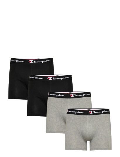 Champion 4 Pk Boxer   Grey   S