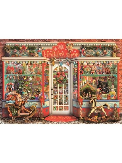 Clementoni Christmas Shop Puzzle   1000 pcs. Gulv