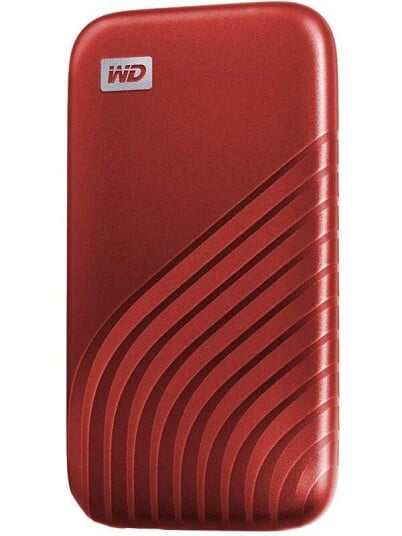 WD My Passport 1TB Ekstern SSD Rød USB 3.2 Gen 2 WD My Passport 1TB Ekstern SSD Rød USB 3.2 Gen 2