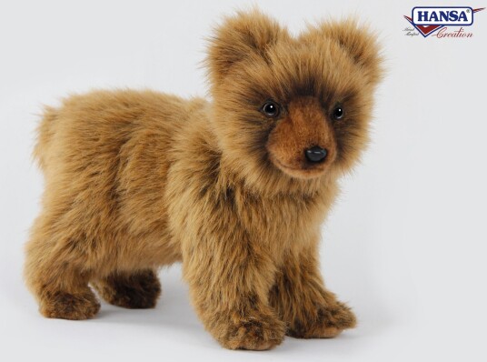 Hansa Creation | Grizzly Bear Cub Standing | Brun | 25 cm Hansa Creation | Grizzly Bear Cub Standing | Brun | 25 cm