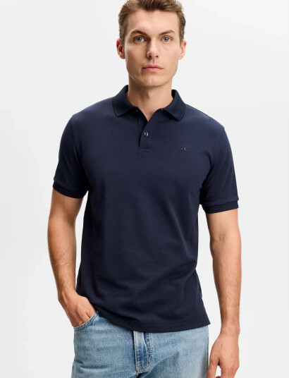 J. Lindeberg Verse Polo   Navy   XL