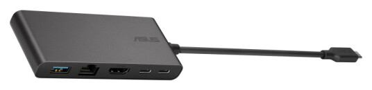 ASUS DC201 USB C Dockingstasjon Dual 4K Sort 100W Power Delivery ASUS DC201 USB C Dockingstasjon Dual 4K Sort 100W Power Delivery