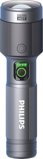 Philips Oppladbar Lommelykt - USB-C, 2000mAh - 1500lm Philips Oppladbar Lommelykt - USB-C, 2000mAh - 1500lm