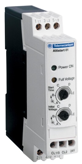 Schneider Electric ATS01N112FT Mykstarter 110 480 V AC/DC 12 A 2,2/5,5 kW Elfordeling & strømforsyning