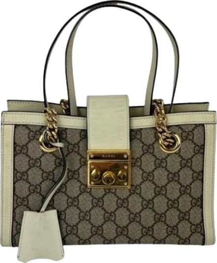 Gucci Vintage Dame Pre owned Beige ONE SIZE, Gucci Vintage Dame Pre owned Beige ONE SIZE,