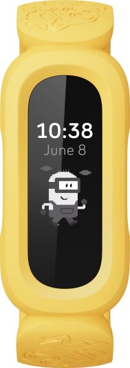 Fitbit Ace 3 aktivitetsmåler for barn (Minions sort/gul) Fitbit Ace 3 aktivitetsmåler for barn (Minions sort/gul)