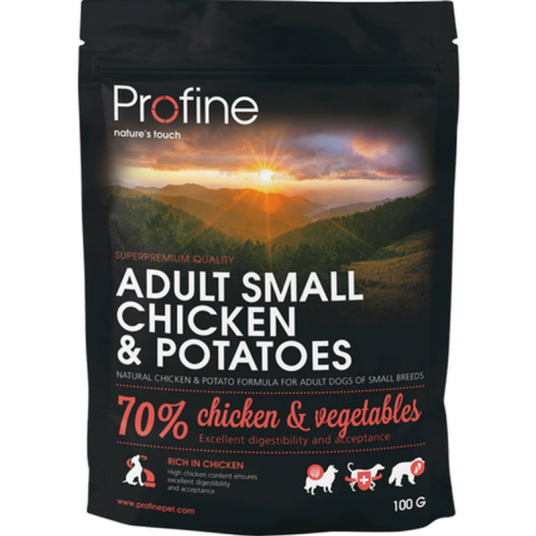 Tørrfôr Adult Small Kylling & Poteter 3 kg Hund Hundefôr & Hundemat Tørrfôr For Hund Profine