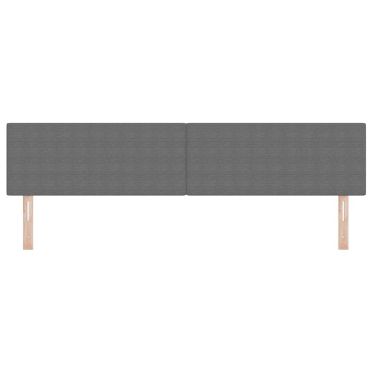 LED Hodegjerde Enkelt Design Lys Grå 100 cm Cordfløyel LED Hodegjerde Enkelt Design Lys Grå 100 cm Cordfløyel