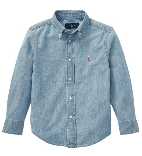 Polo Ralph Lauren Lt Blue Sport Skjorte 4 år