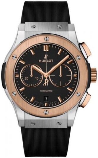 Hublot Herreklokke 541.NO.1181.RX Classic Fusion Sort/Gummi Ø42 mm Hublot Herreklokke 541.NO.1181.RX Classic Fusion Sort/Gummi Ø42 mm