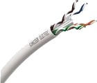 LAURITZ KNUDSEN Datakabel Actassi kat 6 U/UTP (4x2xAWG24) CL-C 250MHz 100 m box, farve: hvid, CPR klasse: Dca, separationsklasse B - (100 meter)