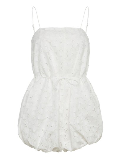 Faithfull The Brand Rosella Playsuit White M Faithfull The Brand Rosella Playsuit White M