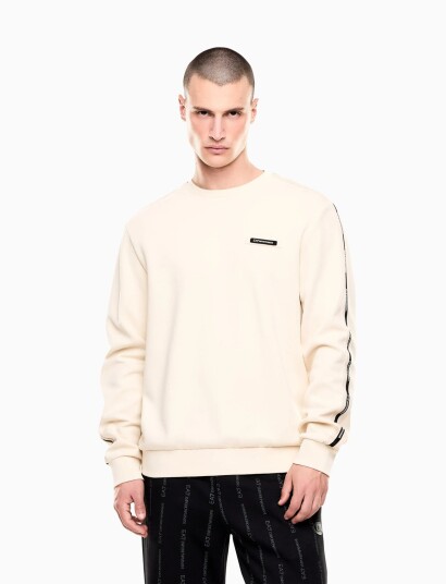 EA7 Sweatshirt Cream XXXL EA7 Sweatshirt Cream XXXL