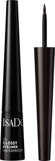 IsaDora Glossy Eyeliner Waterproof 40 Chrome Black 2,5ml