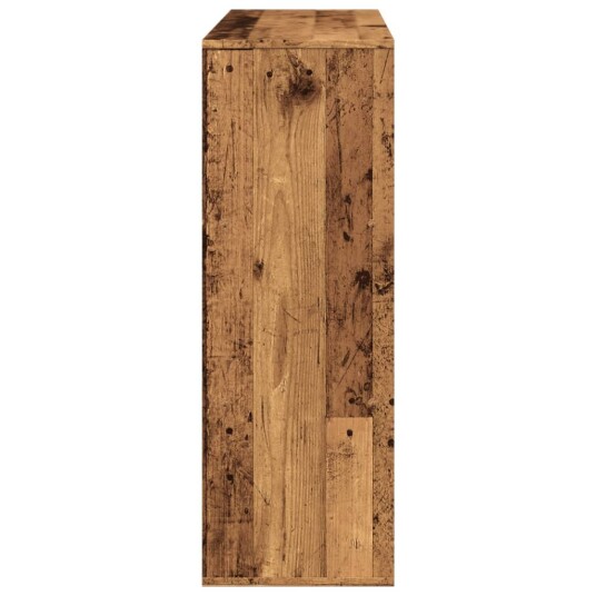 Bokhylle gammelt tre 100x33x94,5 cm konstruert tre