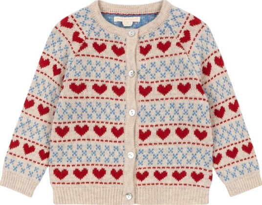 Konges Sløjd Cardigan Ull/Polamid Under Heart Konges Sløjd 6 år (116) Cardigan Beige Konges Sløjd Cardigan Ull/Polamid Under Heart Konges Sløjd 6 år (116) Cardigan Beige
