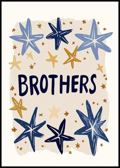 Brothers Plakat Plakat / 50x70cm