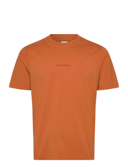 C.P. Company 30/1 Logo T-Shirt - Orange - XS
