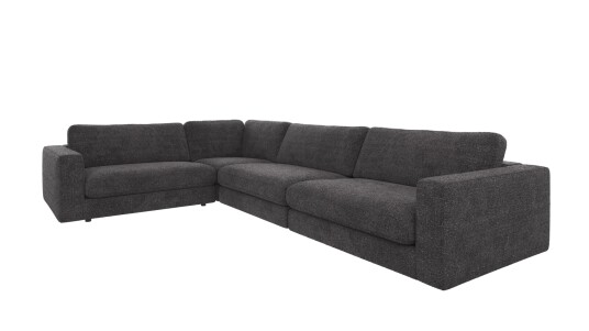 Rowico Home Duncan hjørnesofa Mørkegrå Robin 66 345 x 233 x 78 cm Grå Rowico Home Duncan hjørnesofa Mørkegrå Robin 66 345 x 233 x 78 cm Grå