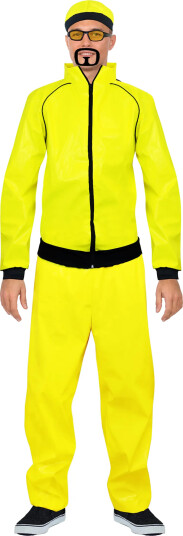 Henbrandt Gul rapper grilldress Kostyme X-Large U36 898