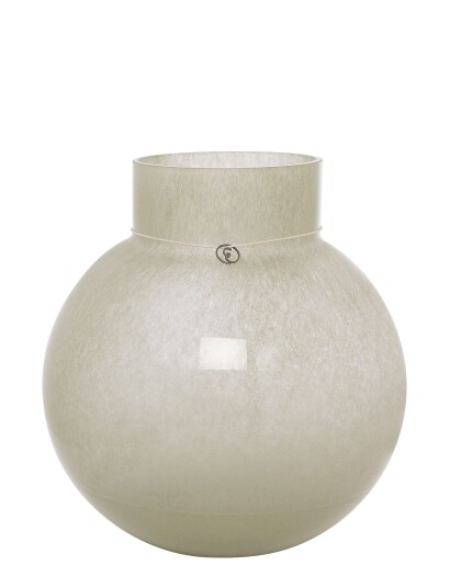 Ernst Glassvase Beige GREEN H25CM