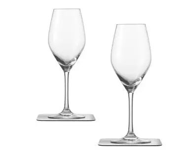 Silwy Champagneglass Med Magnetbrikke Silwy Champagneglass Med Magnetbrikke