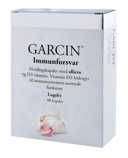 Anjo Garcin Hvitløk 80 Kapslar Anjo Garcin Hvitløk 80 Kapslar