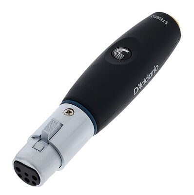 Daddario PW-P047BB XLR to 1/4 Adapter Daddario PW-P047BB XLR to 1/4 Adapter