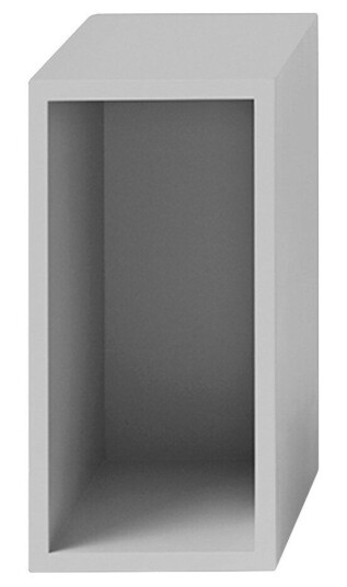 Muuto Stacked 2.0 hyller med ryggskive, small lysegr? Muuto Stacked 2.0 hyller med ryggskive, small lysegr?