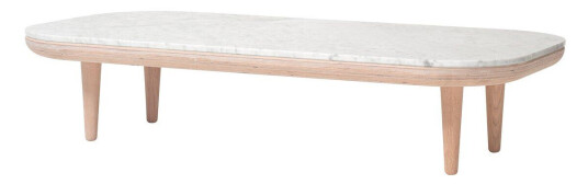 &Tradition Fly bord SC5 lys oljet eik + hvit marmor