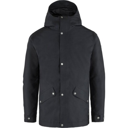 Fjellreven Men's Visby 3 in 1 Jacket Sort XS Man