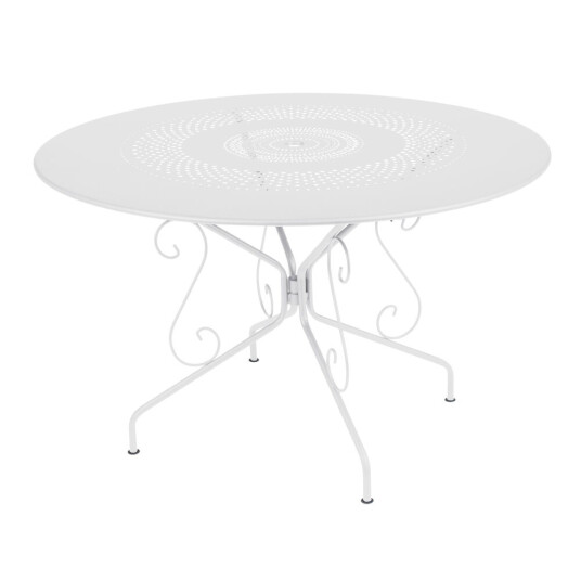 Fermob Montmartre Table 117 cm Cotton White 01