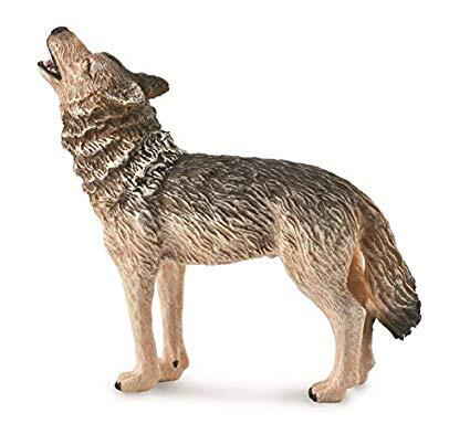 Figur Collecta Gråulv som uler 8,5 cm