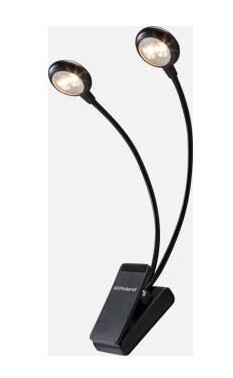 Roland Lcl-15w Led Dual Clip Light Warm Lights, 4 Bulbs Roland Lcl-15w Led Dual Clip Light Warm Lights, 4 Bulbs