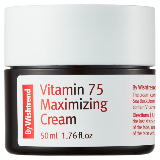 By Wishtrend Vitamin 75 Maximizing Cream 50ml - Fuktighetsgivende Anti-Age Krem for Alle Hudtyper