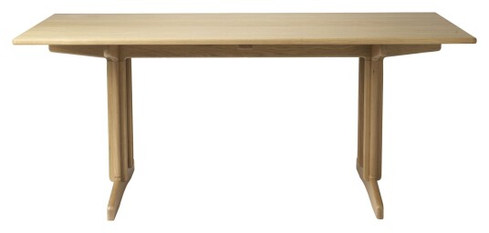 FDB Møbler C64 Shakerbord, 180x90, Lakkert Eik/Finér