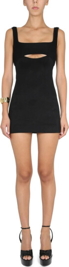 Saint Laurent Dame Kjoler Svart L, Saint Laurent Dame Kjoler Svart L,